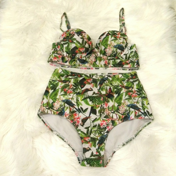 Topshop Other - TOPSHOP ◾ Tropical Bikini Set